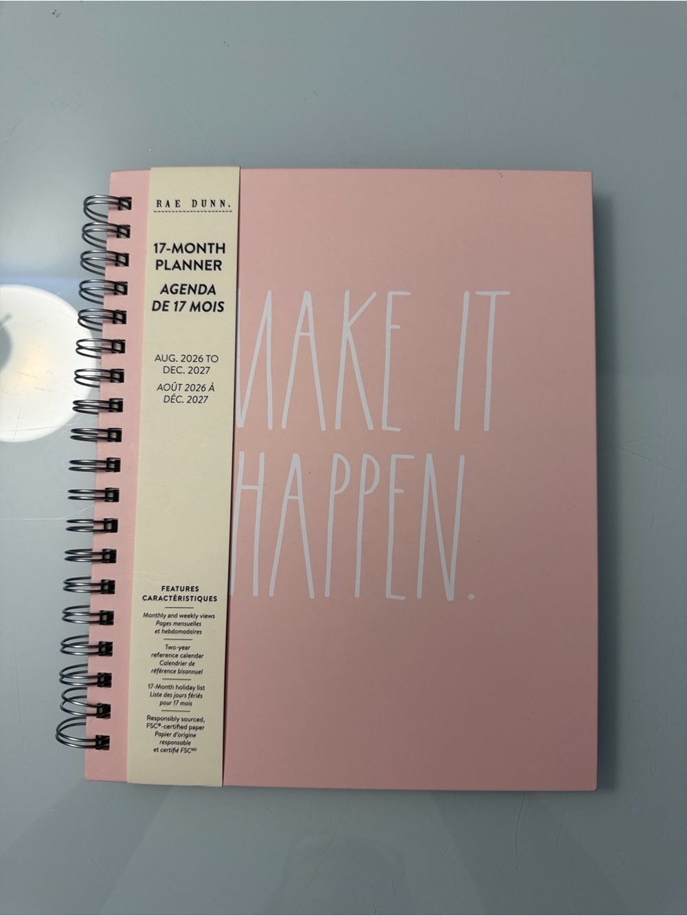 NWT Rae Dunn 18-Month Planner